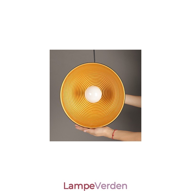 Kreativ Lampe Rund Skorsten Droplight Smedejern Karakter Måltider Lysekrone Sort Og Hvid