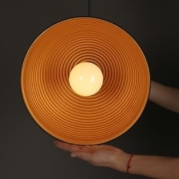 Kreativ Lampe Rund Skorsten Droplight Smedejern Karakter Måltider Lysekrone Sort Og Hvid