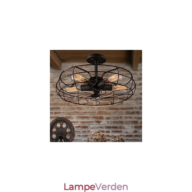 The American Country Industrial Designer Lamp Personalized Lamp European Retro Fan Loftslamper