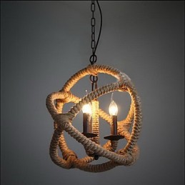 Pendellygter Traditionel Klassisk Rustik Lodge Vintage Retro Country Metal