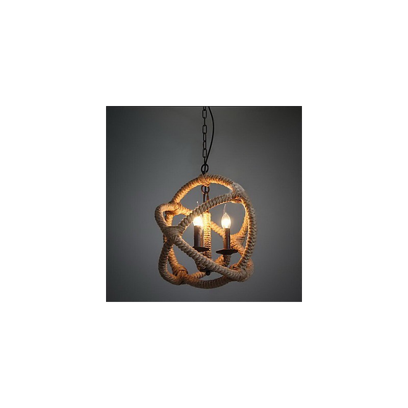 Pendellygter Traditionel Klassisk Rustik Lodge Vintage Retro Country Metal