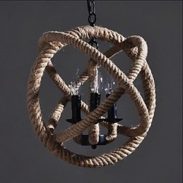 Pendellygter Traditionel Klassisk Rustik Lodge Vintage Retro Country Metal