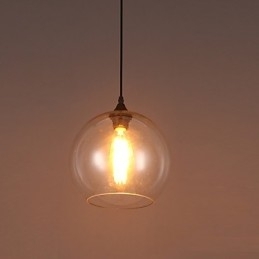 American Creative Nordic Contracted Rural Glas Kugle Single Head Droplight Lanp