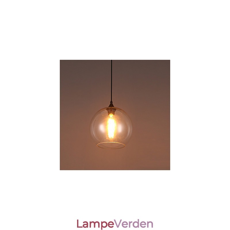 American Creative Nordic Contracted Rural Glas Kugle Single Head Droplight Lanp