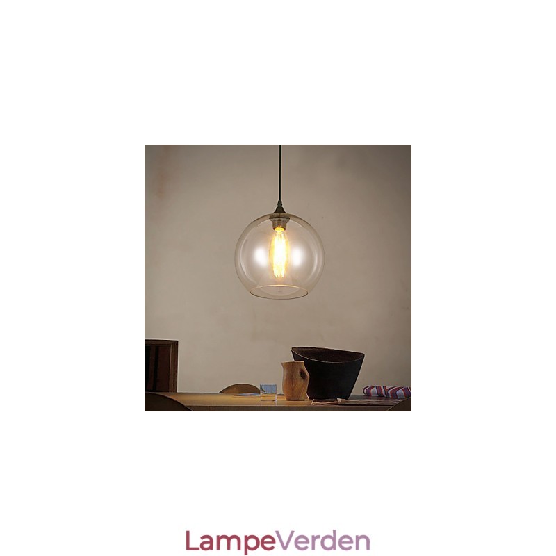 American Creative Nordic Contracted Rural Glas Kugle Single Head Droplight Lanp