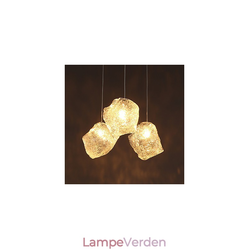 Contemporary And Contracted Art Glas Uregelmæssige Måltider Lysekrone Ice Crystal Chandelier