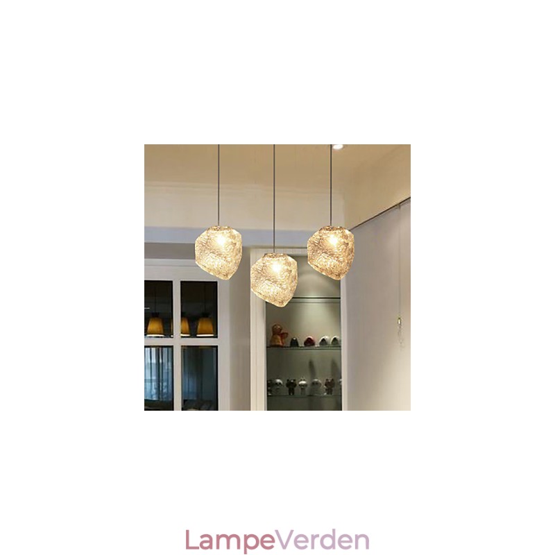 Contemporary And Contracted Art Glas Uregelmæssige Måltider Lysekrone Ice Crystal Chandelier
