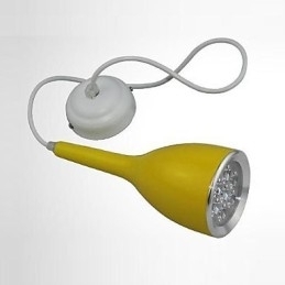 Moderne moderne Globe maleri Metal Pendel Light