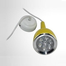 Moderne moderne Globe maleri Metal Pendel Light