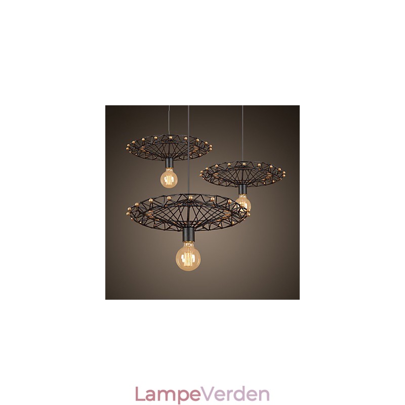 Retro Klassiske Metal Loftslamper Simple Pendel Lamper Cafe Pendel