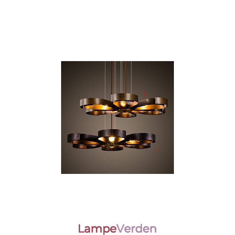 Retro Klassiske Metal Loftslamper Simple Pendel Lamper Cafe Pendel