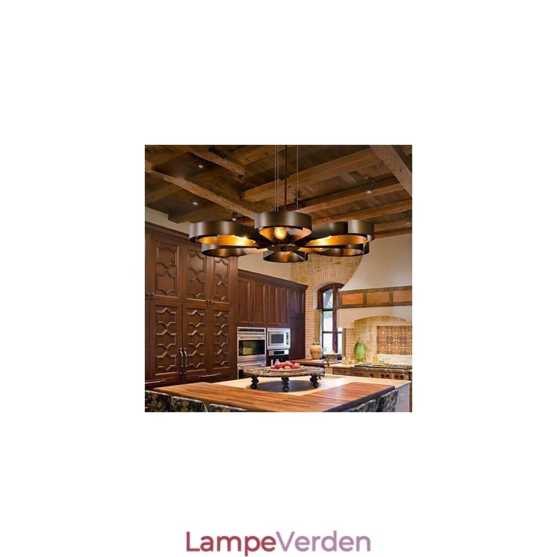 Retro Klassiske Metal Loftslamper Simple Pendel Lamper Cafe Pendel