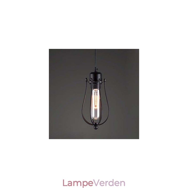 Tiny cages droplight Edison meals pendellampe af restaurerende nt ways light Chandelier cafe