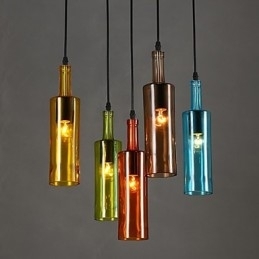 Diffus lys Farve Genopretter Ancient Ways Flaske Droplight Pendel Light