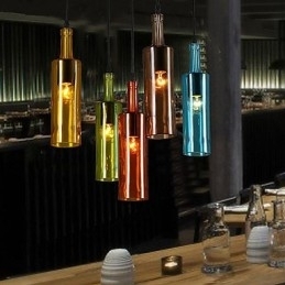 Diffus lys Farve Genopretter Ancient Ways Flaske Droplight Pendel Light