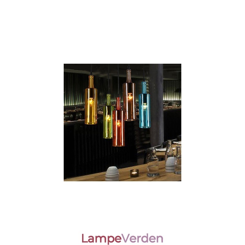 Diffus lys Farve Genopretter Ancient Ways Flaske Droplight Pendel Light