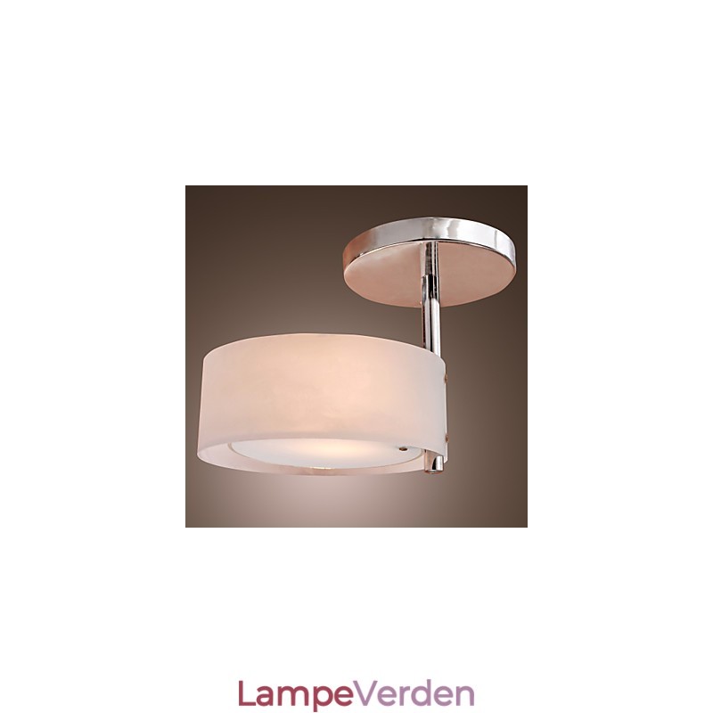 Moderne moderne mini stil krom metal lysekrone Flush Mount Garage