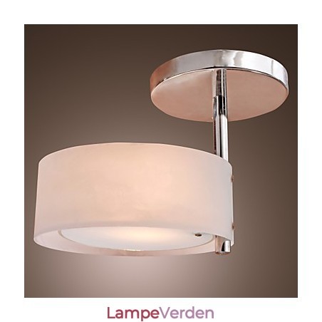 Moderne moderne mini stil krom metal lysekrone Flush Mount Garage Moderne moderne mini stil krom metal lysekrone Flush Mount Garage