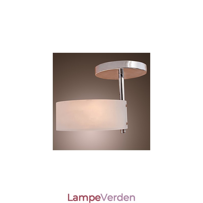 Moderne moderne mini stil krom metal lysekrone Flush Mount Garage