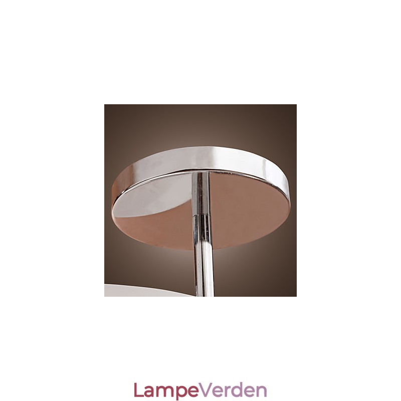 Moderne moderne mini stil krom metal lysekrone Flush Mount Garage