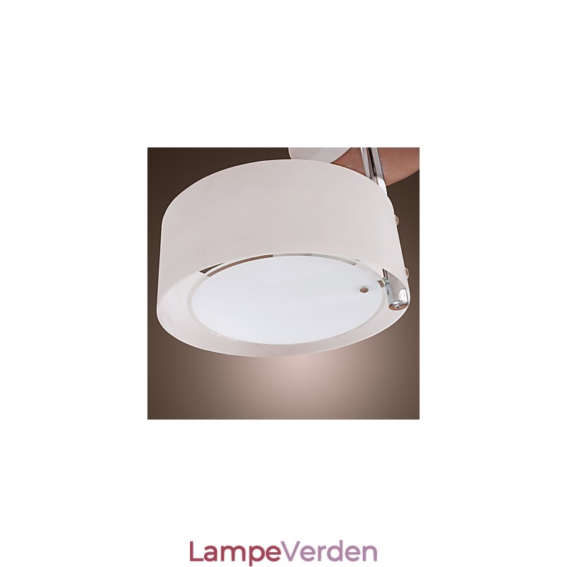 Moderne moderne mini stil krom metal lysekrone Flush Mount Garage