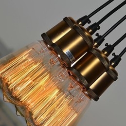 Country galvaniseret metal Flush Mount