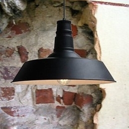 Loft stil gendannelse af gamle måder Art Studio industriel enkelt hoved pendellampe