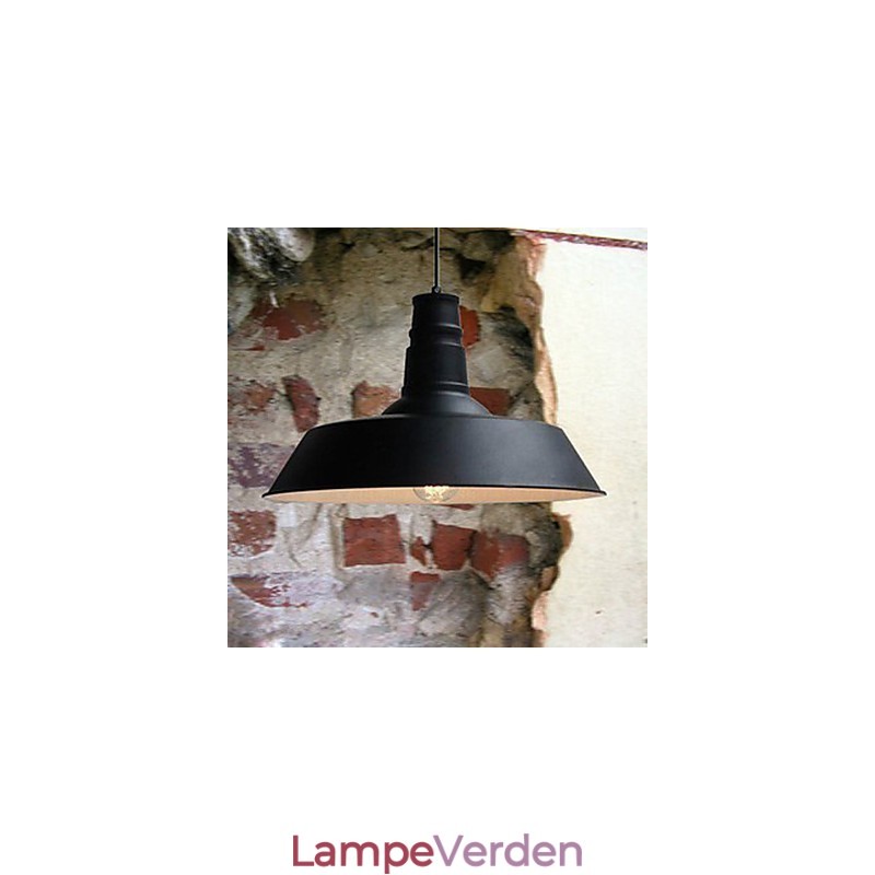 Loft stil gendannelse af gamle måder Art Studio industriel enkelt hoved pendellampe