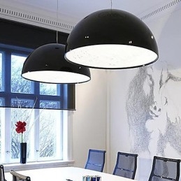 Moderne moderne skål mini stil maleri pendel