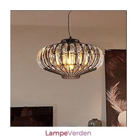 Enkel Krystallysekrone Lysekrone Iron Art Creative Enkel Krystallysekrone Lysekrone Iron Art Creative