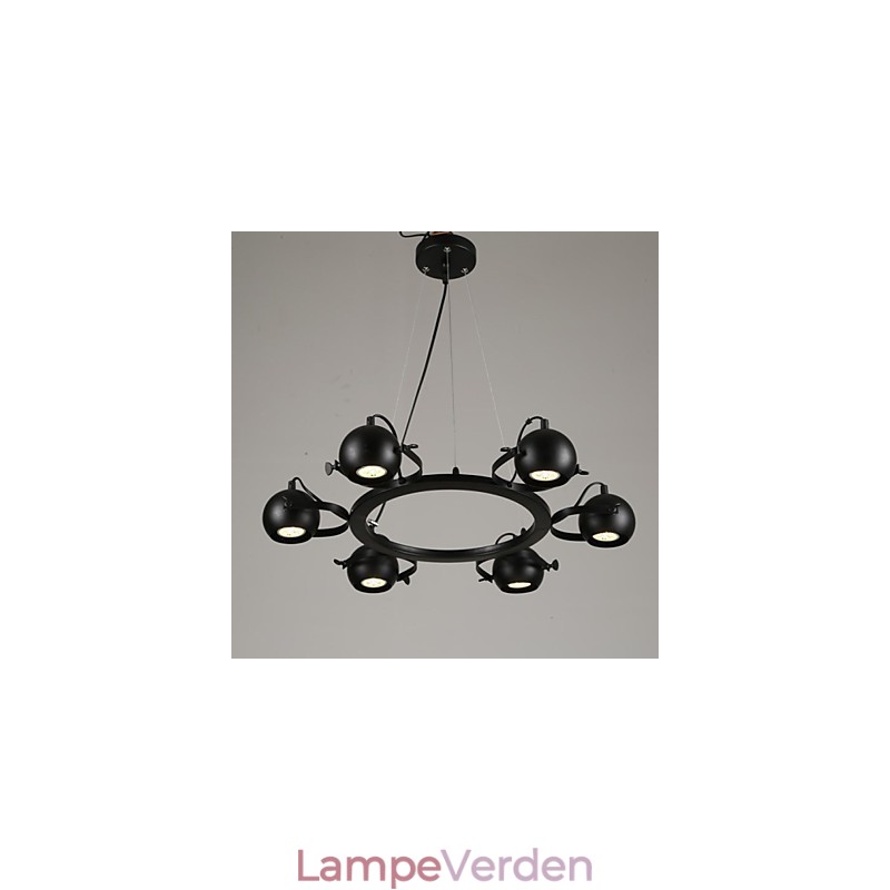 Vintage lysekrone Iron Creative Industrial Wind Chandelier