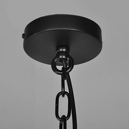Vintage Land maleri Metal Pendel Light Garage