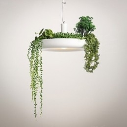 Ren hvid moderne moderne dekorativt design pendel-familie