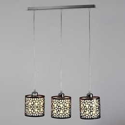 Moderne Contemporary Island Mini Style Painting Metal Pendel Light