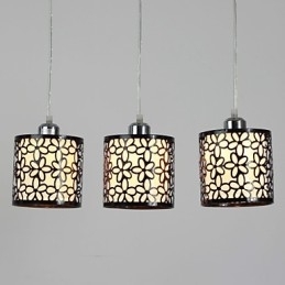 Moderne Contemporary Island Mini Style Painting Metal Pendel Light