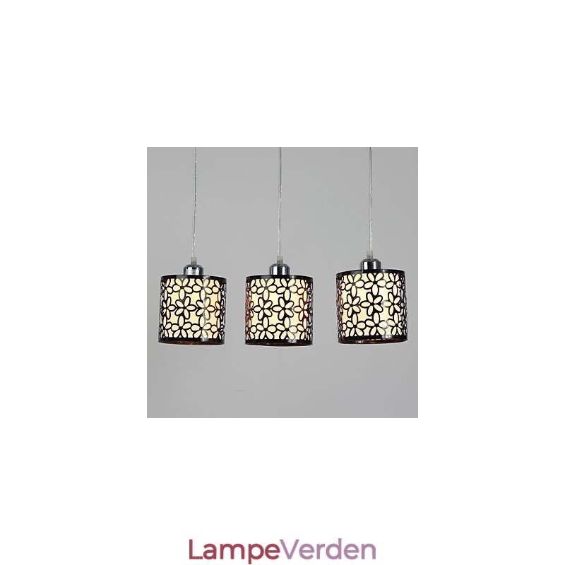 Moderne Contemporary Island Mini Style Painting Metal Pendel Light