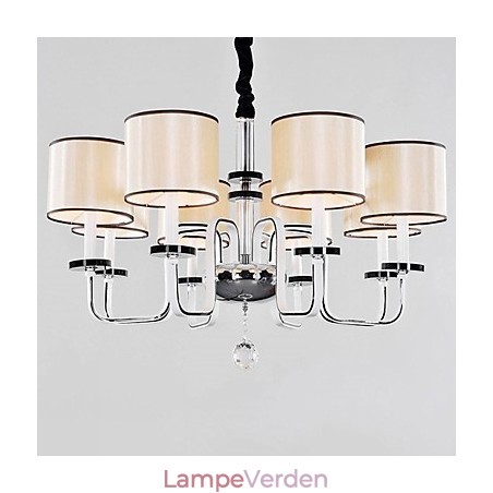 Moderne moderne krystal krom metal lysekrone Moderne moderne krystal krom metal lysekrone