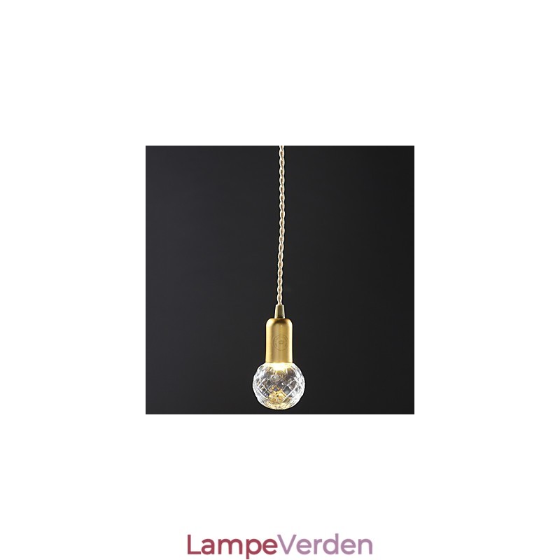 Moderne moderne vintage mini stil guld metal pendel lys
