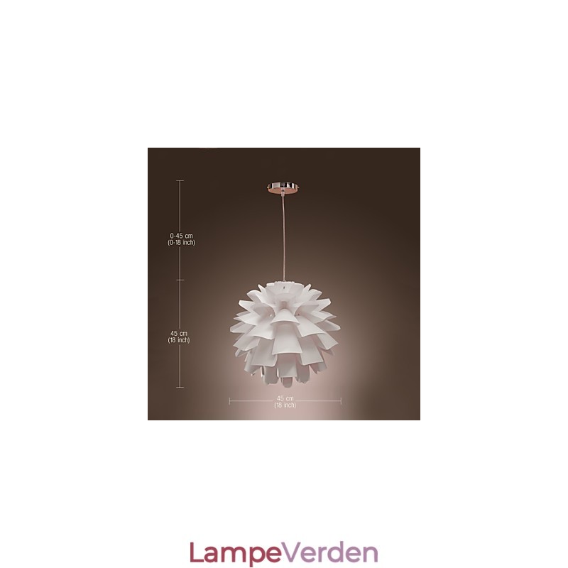 Moderne moderne Globe Retro Painting Pendel Light