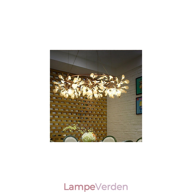 Country Designers antik messing metal lysekrone