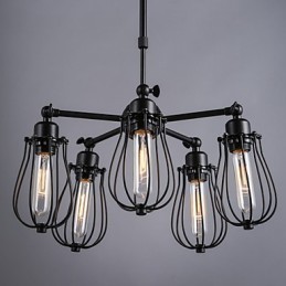 Retro Klassiske Metal Loftslamper Simple Pendel Lamper Cafe Pendel
