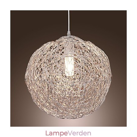 Moderne moderne globe mini stil krom pendel