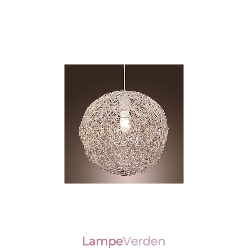 Moderne moderne globe mini stil krom pendel