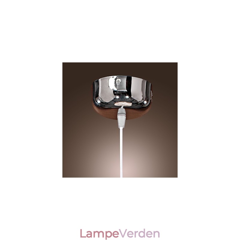 Moderne moderne globe mini stil krom pendel