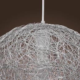 Moderne moderne globe mini stil krom pendel