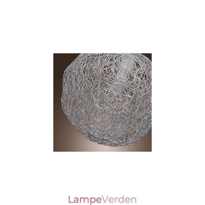 Moderne moderne globe mini stil krom pendel