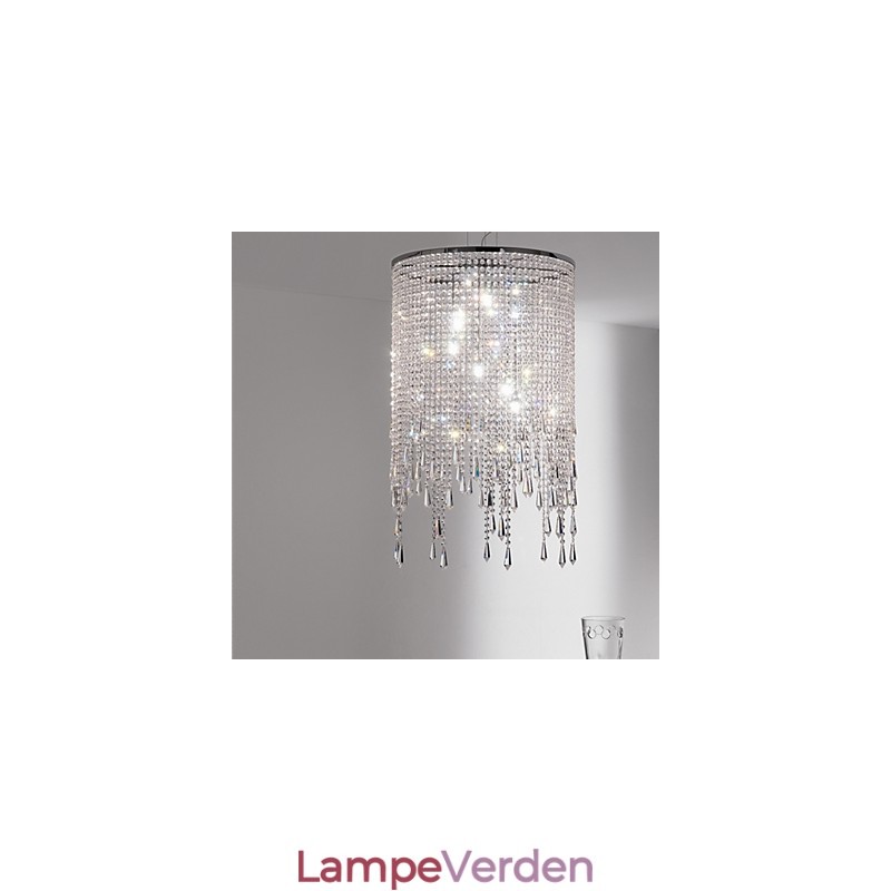 Moderne moderne Crystal Metal Pendel Light