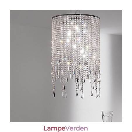 Moderne moderne Crystal Metal Pendel Light