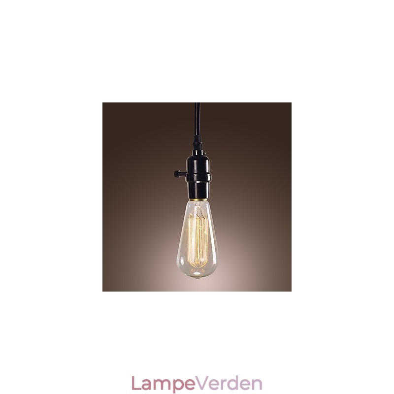 Traditionel klassisk vintage pendel i ministil