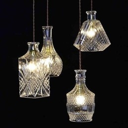Moderne moderne mini-stil metal lysekrone